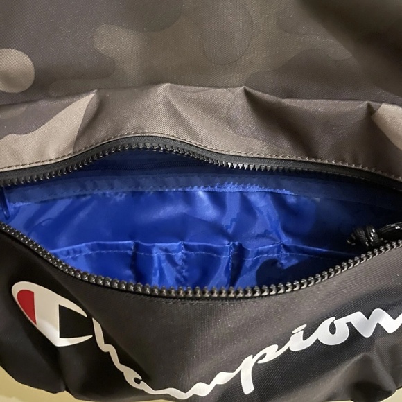 Champion unisex adult Manuscript Backpacks, Green Grid Camo, One Size US - Picture 3 of 9